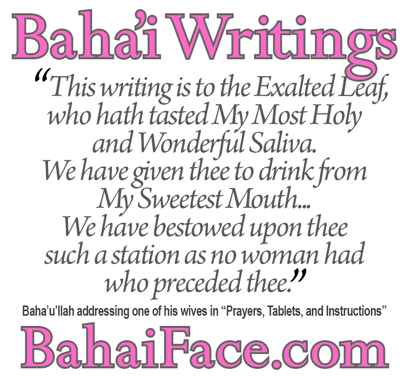 Graphic for Baha'i Writings